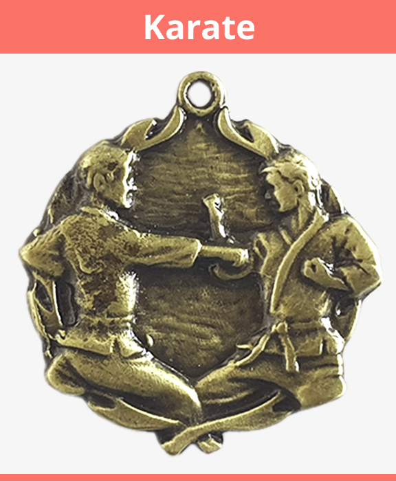 medalla karate