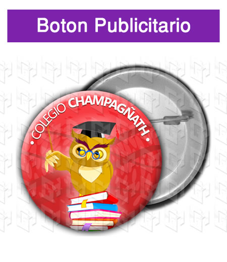 boton publicitario en gran variedad de diseños