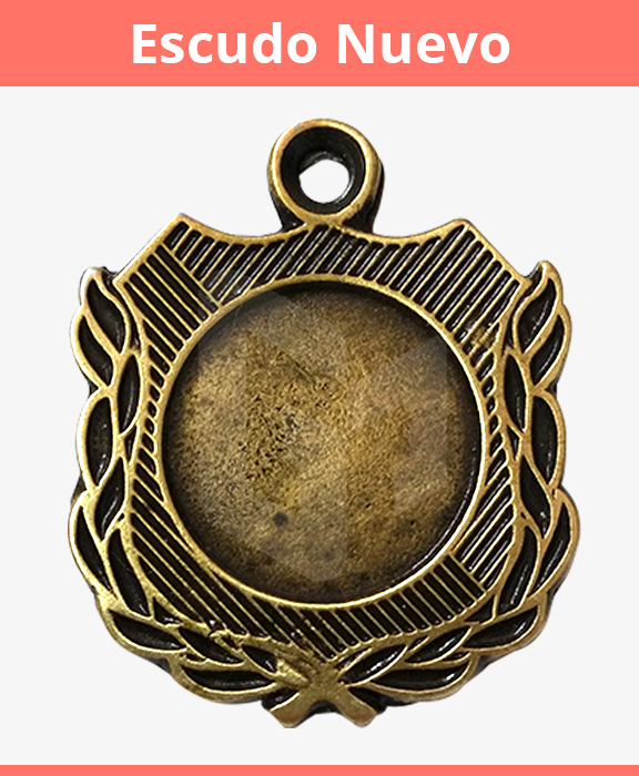 medalla nuevo escudo