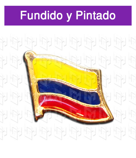 pines fundidos pintados
